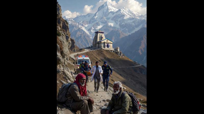 केदरानाथ यात्रा पर पहुंचे दो श्रद्धालुओं की तबीयत खराब, प्रशासन ने अस्पताल पहुंचाया केदरानाथ यात्रा पर पहुंचे दो श्रद्धालुओं की तबीयत खराब, प्रशासन ने अस्पताल पहुंचाया
