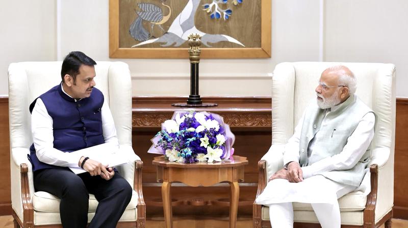 महाराष्ट्र के सीएम फडणवीस की पीएम मोदी से मुलाकात, इन मुद्दों पर हुई चर्चा