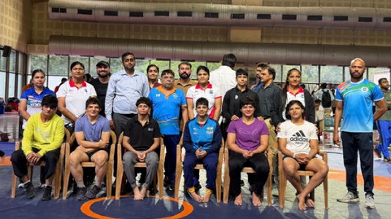 एशियन गेम्स: दिल्ली में डब्ल्यूएफआई के महिला ट्रायल खत्म, अंतिम, निशा दहिया, मानसी ने जीते गोल्ड एशियन गेम्स: दिल्ली में डब्ल्यूएफआई के महिला ट्रायल खत्म, अंतिम, निशा दहिया, मानसी ने जीते गोल्ड