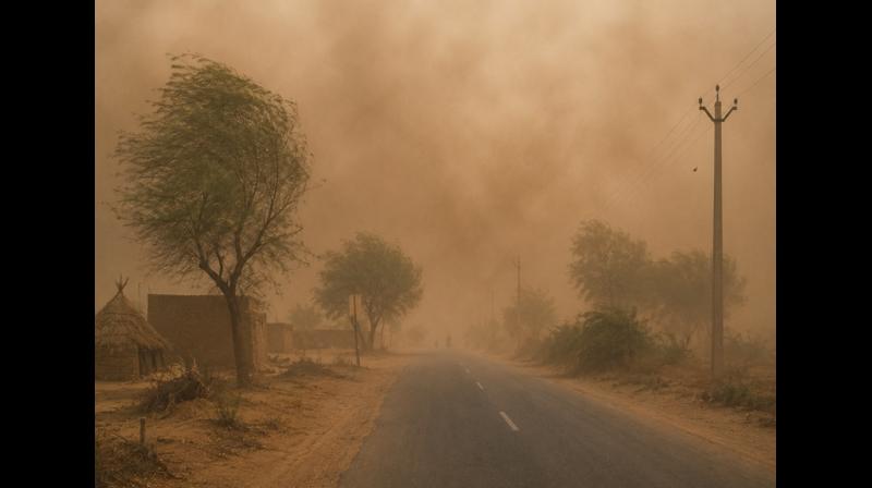 राजस्थान में भीषण धूल भरी आंधी; कई इलाकों में हवा की रफ्तार 102 किमी प्रति घंटा तक पहुंची