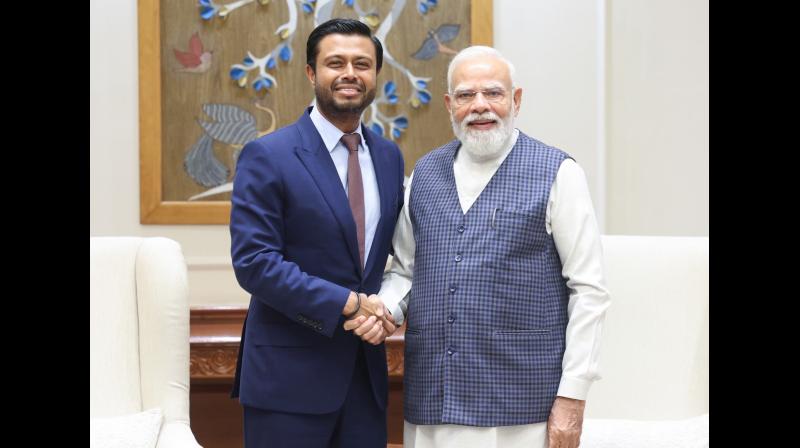 एयरट्रंक भारत के डिजिटल इन्फ्रास्ट्रक्चर इकोसिस्टम में करेगा 30 अरब डॉलर का निवेश, पीएम मोदी ने किया स्वागत
