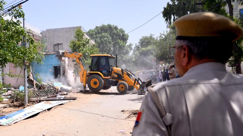 राजस्थान : जयपुर में अतिक्रमण हटाने से पहले प्रशासन का बड़ा एक्शन, कई जगहों पर इंटरनेट बंद राजस्थान : जयपुर में अतिक्रमण हटाने से पहले प्रशासन का बड़ा एक्शन, कई जगहों पर इंटरनेट बंद