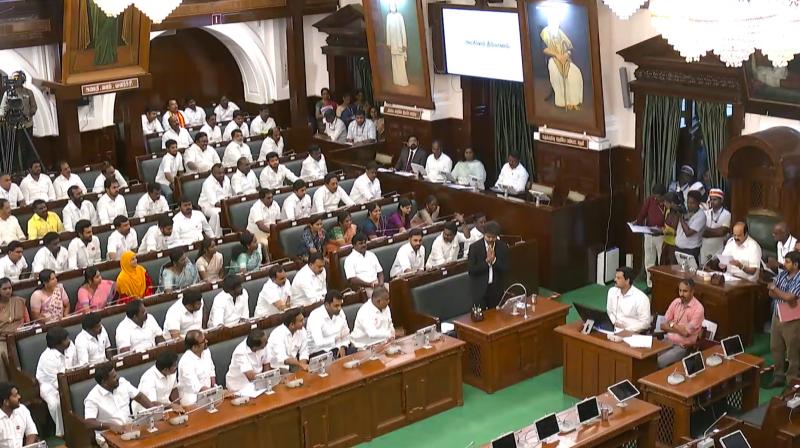 टीवीके सरकार के तहत तमिलनाडु विधानसभा का पहला सत्र आज, राज्यपाल आर्लेकर करेंगे संबोधित टीवीके सरकार के तहत तमिलनाडु विधानसभा का पहला सत्र आज, राज्यपाल आर्लेकर करेंगे संबोधित