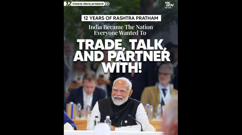 दुनिया भारत को उम्मीद और उत्साह की नजरों से देख रही है, बढ़ रहा वैश्विक निवेश और सहयोग: पीएम मोदी दुनिया भारत को उम्मीद और उत्साह की नजरों से देख रही है, बढ़ रहा वैश्विक निवेश और सहयोग: पीएम मोदी