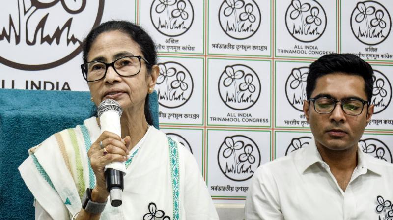 कलकत्ता हाईकोर्ट ने ममता बनर्जी और अभिषेक बनर्जी को कोर्ट की अवमानना का नोटिस भेजा कलकत्ता हाईकोर्ट ने ममता बनर्जी और अभिषेक बनर्जी को कोर्ट की अवमानना का नोटिस भेजा