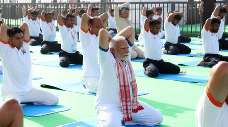 अंतरराष्ट्रीय योग दिवस: पीएम मोदी के साथ जुड़ने के लिए 6 लाख संगठनों अंतरराष्ट्रीय योग दिवस: पीएम मोदी के साथ जुड़ने के लिए 6 लाख संगठनों
