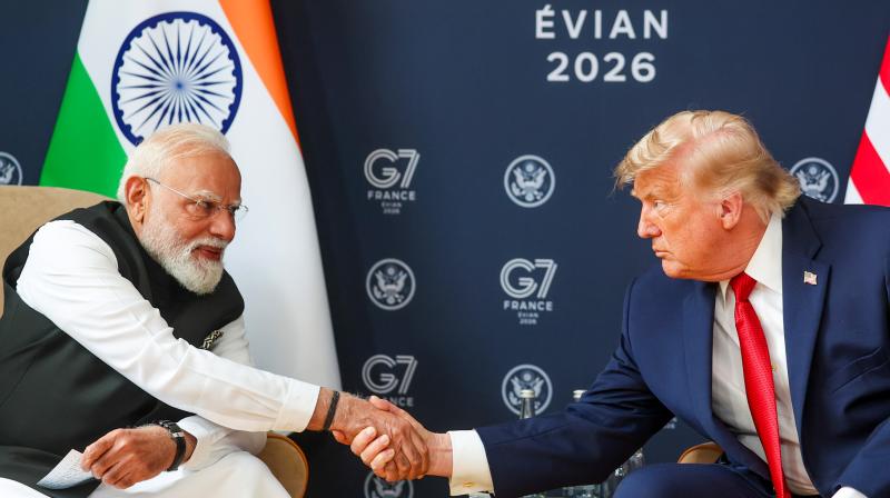राष्ट्रपति ट्रंप ने पीएम मोदी को ‘महान नेता’ बताया, बोले- राष्ट्रपति ट्रंप ने पीएम मोदी को ‘महान नेता’ बताया, बोले-