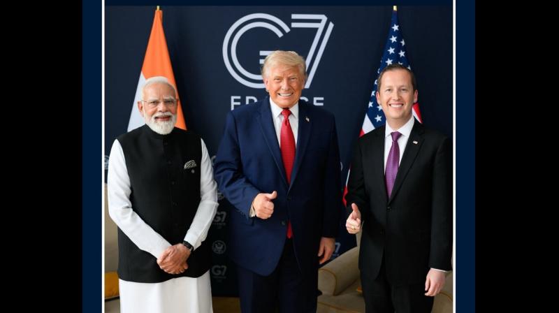 जी7 वार्ता के बाद भारत-अमेरिका के बीच व्यापार समझौते की रफ्तार बढ़ी, जी7 वार्ता के बाद भारत-अमेरिका के बीच व्यापार समझौते की रफ्तार बढ़ी,