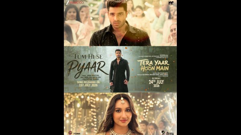 जुबिन नौटियाल की टीम फिर आएगी साथ, 'तेरा यार हूं मैं' का दूसरा गाना 'तुम ही से प्यार' 1 जुलाई को होगा रिलीज जुबिन नौटियाल की टीम फिर आएगी साथ, 'तेरा यार हूं मैं' का दूसरा गाना 'तुम ही से प्यार' 1 जुलाई को होगा रिलीज