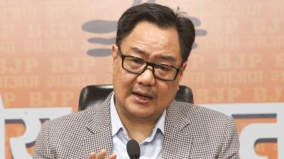 केजरीवाल-सिसोदिया के बरी होने पर किरेन रिजिजू बोले, 'गलत फैसले को सही करने के लिए हैं ऊपरी अदालतें'