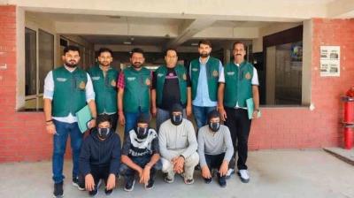 आईएसआई हैंडलर के इशारे पर दिल्ली में आतंकी घटना को अंजाम देने की योजना बना रहे चार आरोपी गिरफ्तार