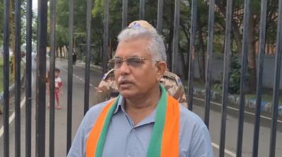 ममता बनर्जी कर रहीं सिर्फ राजनीतिक ड्रामा, इनके सरकार में था ज्यादा अपराध: दिलीप घोष