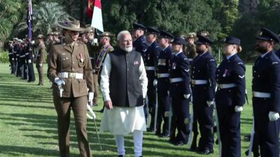 ऑस्ट्रेलिया में पीएम मोदी को मिला 'गार्ड ऑफ ऑनर', गूंजा जन गण मन...