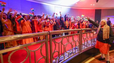 मेलबर्न में मोदी: पीएम मोदी का भाषण सुनने मार्वल स्टेडियम में 30,000 से ज्यादा लोग पहुंचे