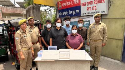 फर्जी कॉल सेंटर का भंडाफोड़, कम ब्याज पर लोन दिलाने के नाम पर करोड़ों की साइबर ठगी करने वाले पांच आरोपी गिरफ्तार