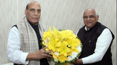 भूपेंद्र पटेल के जन्मदिन पर राजनाथ बोले- 'वे गुजरात को दे रहे विकास की नई गति', अमित शाह ने भी दी शुभकामनाएं