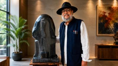 आधुनिक भारतीय मूर्तिकला के अग्रदूत हिम्मत शाह का बचपन सिंधु घाटी सभ्यता के अवशेषों के बीच बीता