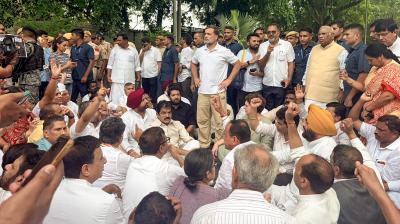 राहुल गांधी की केंद्रीय मंत्री जितेंद्र सिंह से वार्ता विफल, कांग्रेस ने सरकार के सामने रखी 5 मांगें