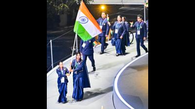 किंग चार्ल्स तृतीय ने की सीडब्ल्यूजी 2026 की शुरुआत, मीराबाई-लवलीना रहीं भारत की ध्वजवाहक