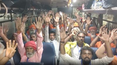 छह दिन बाद फिर शुरू हुई श्री अमरनाथ यात्रा, भगवती नगर से 18वां जत्था बालटाल के लिए रवाना
