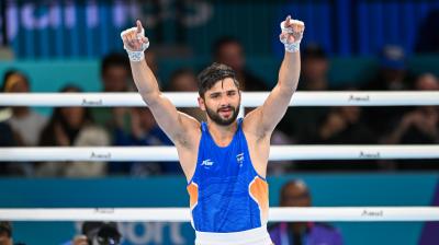सीडब्ल्यूजी 2026: सचिन सिवाच ने विलियम हेविट को हराया, पुरुषों के 60 किलोग्राम बॉक्सिंग क्वार्टर फाइनल में पहुंचे