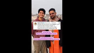केरल भाजपा अध्यक्ष ने सीजेपी प्रदर्शनकारियों पर निशाना साधा, उमर खालिद को लेकर सौरव दास का पुराना पोस्ट शेयर किया
