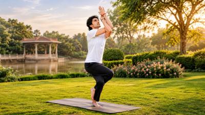रोज करें गरुड़ासन, मजबूत होंगे हाथ-पैर और दूर होगी शरीर की जकड़न