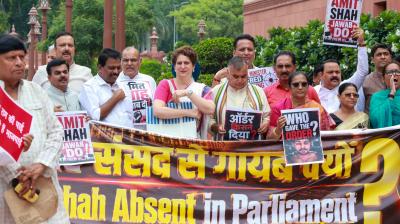 कांग्रेस का आरोप, जवाब से बच रही सरकार इसलिए नहीं चल पा रही संसद