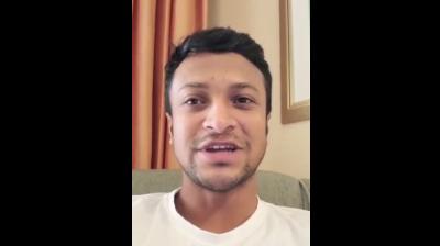शेख हसीना की प्रेस कॉन्फ्रेंस में शामिल होने के बाद शाकिब अल हसन के