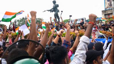 झारखंड में छात्र जेपीएससी और जेएसएससी भर्ती विवाद के विरोध में