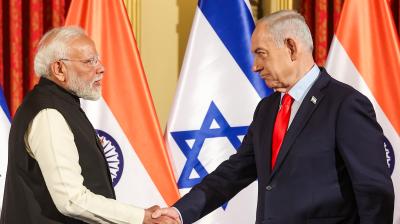 'मेरे म‍ित्र, धन्‍यवाद', वार्ता के बाद नेतन्याहू ने जताया