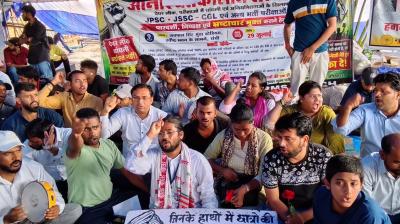 जेपीएससी-जेएसएससी विवाद: विधानसभा घेराव के लिए रांची में जुटे हजारों