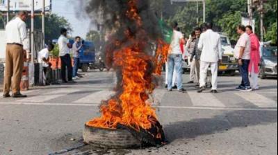 छात्रों पर लाठीचार्ज के विरोध में भाजपा का झारखंड बंद, रांची समेत कई