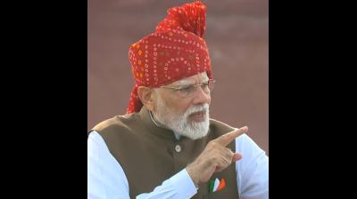 पीएम मोदी का लालकिला से ऐलान, खिलाड़ियों की खोज के लिए चलेगा 'प्रतिभा