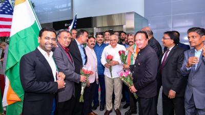 सीएम भूपेंद्र पटेल सैन फ्रांसिस्को पहुंचे, 'वाइब्रेंट गुजरात 2027' से पहले निवेशकों से करेंगे मुलाकात