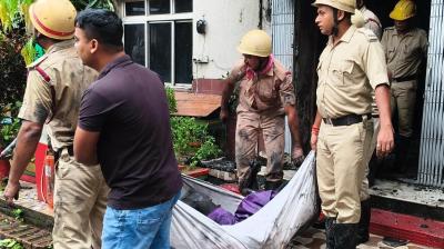 तारापीठ होटल अग्निकांड: मृतकों की संख्या बढ़कर 8 हुई, मरने वालों में पांच एक परिवार के सदस्य
