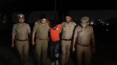 यूपी : गाजियाबाद और झांसी में बदमाशों से पुलिस की मुठभेड़, दो