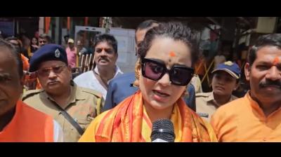 कंगना रनौत का कांग्रेस पर हमला, बोलीं-'अब सिर्फ भाजपा विरोधी नहीं,