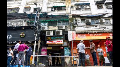 कोलकाता होटल अग्निकांड : 9 लोगों की मौत, 5 बांग्लादेशी नागरिकों की