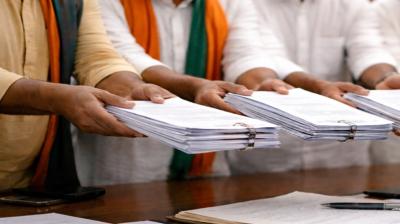 हरियाणा: दो राज्यसभा सीटों के लिए तीन उम्मीदवारों ने दाखिल किया नामांकन