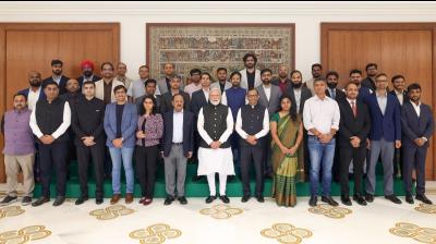 पीएम मोदी ने 20 अंतरिक्ष स्टार्टअप्स के प्रमुखों से की मुलाकात, भारत