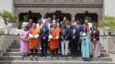 भारतीय प्रतिनिधिमंडल ने भूटान के प्रधानमंत्री से की मुलाकात,