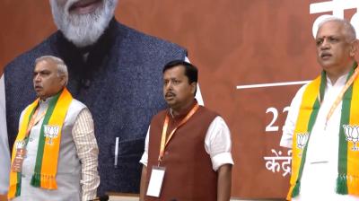 भाजपा अध्यक्ष नितिन नवीन की नई टीम के साथ पहली बैठक, संगठन और पीएम