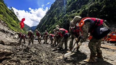 नेपाल बाढ़: 149 भारतीय नागरिक चीन से नेपाल सुरक्षित पहुंचे, विदेश मंत्रालय के प्रवक्ता ने दी जानकारी