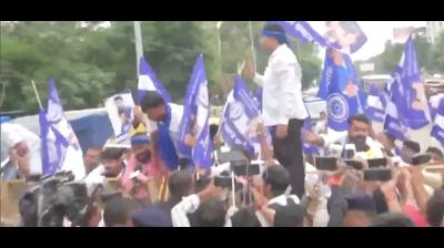 बीपीएससी परीक्षा में अनियमितताओं के खिलाफ पटना में प्रदर्शन,