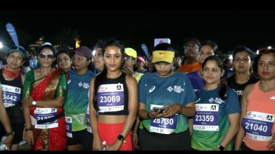 हैदराबाद मैराथन में 3,000 से ज्यादा धावकों ने लिया हिस्सा