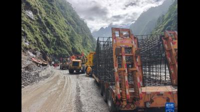 2,141 बचाव कर्मी शीत्सांग की चीलोंग काउंटी में राहत कार्यों में जुटे