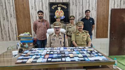 'मिशन सहयोग' रंग लाया, 35 लाख की कीमत के 101 गुम हुए स्मार्टफोन बरामद