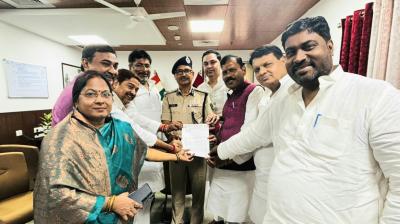 एलजेपी का प्रतिनिधिमंडल बिहार के डीजीपी से मिला, चिराग पासवान की