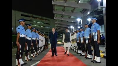 बेल्जियम के प्रधानमंत्री बार्ट डी वेवर भारत पहुंचे, पीएम मोदी से